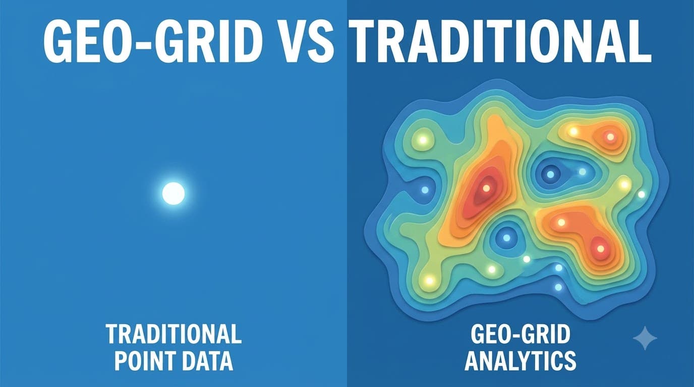 Geo-Grid Heatmaps vs Traditional Rank Trackers: What You're Missing